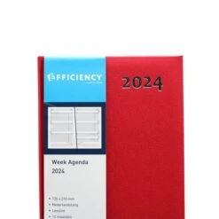 A5 Kantooragenda 2023 1 Week/2pag Bordeaux Ryam 83483000 -Kantoorbenodigdheden 2620307 1 1