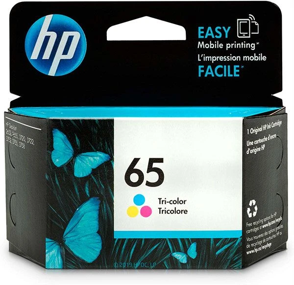 HP 65 Ink Cartridge |Kleur #N9K01AN 3 HP 65 Ink Cartridge |Kleur #N9K01AN