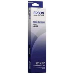 Epson Black LQ590ii Ribbon Cartridge, Printer Lint - S015337