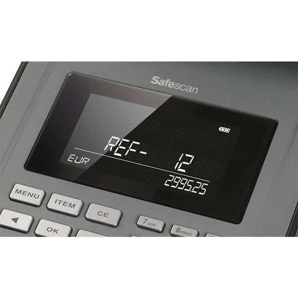 Safescan 6185 SX Geldtelweegschaal Telmachine Coincounter 15 Safescan 6185 SX Geldtelweegschaal Telmachine Coincounter - Afbeelding 13