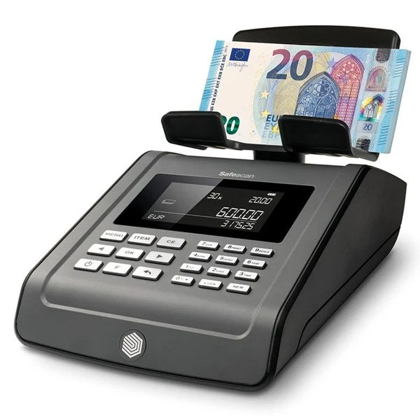 Safescan 6185 SX Geldtelweegschaal Telmachine Coincounter 5 Safescan 6185 SX Geldtelweegschaal Telmachine Coincounter - Afbeelding 3