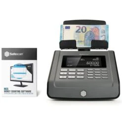 Safescan 6185 SX Geldtelweegschaal Telmachine Coincounter 25 Safescan 6185 SX Geldtelweegschaal Telmachine Coincounter -Kantoorbenodigdheden 4310030 3