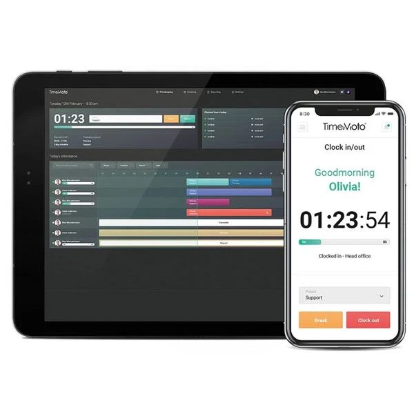 Safescan TimeMoto TM-626 Tijdregistratiesysteem WiFi RFID 15 Safescan TimeMoto TM-626 Tijdregistratiesysteem WiFi RFID - Afbeelding 13