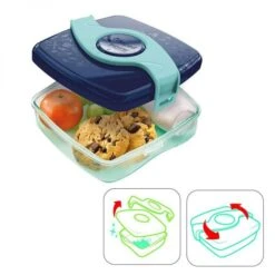Maped Lunchbox 870304, Snackbox, Broodbak, Fruitbak Blauw