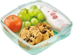 Maped Lunchbox 870304, Snackbox, Broodbak, Fruitbak Blauw -Kantoorbenodigdheden 8113003 4 14