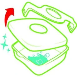 Maped Lunchbox 870304, Snackbox, Broodbak, Fruitbak Blauw -Kantoorbenodigdheden 8113003 6 14