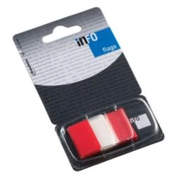 Rode Sticky Notes Bladwijzers 50vlaggen #7728-74